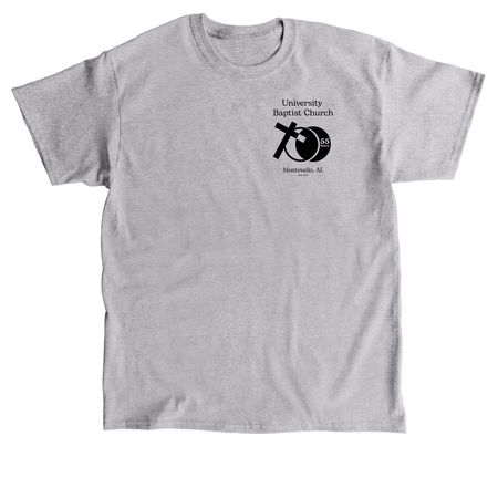 UBC 55th Anniversary T-Shirt, a Sport Grey Classic Unisex Tee
