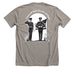 To Honor with Dignity, Remember with Respect&nbsp;, a Heather Stone Premium Unisex Tee (back-view)