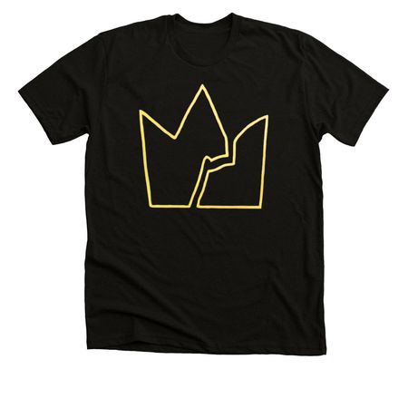 Reign:A New Musical Minimal Yellow Tee, a Solid Black Blend Premium Unisex Tee