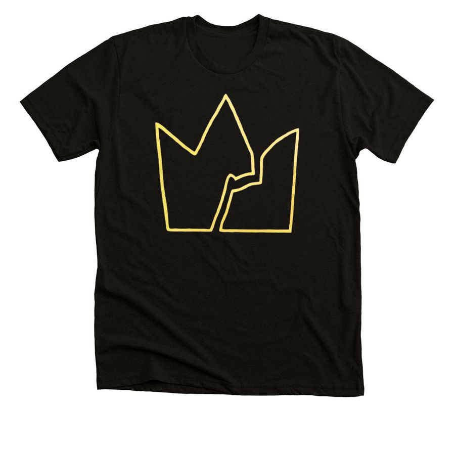 Reign:A New Musical Minimal Yellow Tee, a Solid Black Blend Premium Unisex Tee