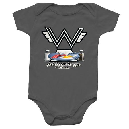 Infant Design, a Charcoal Infant Onesie