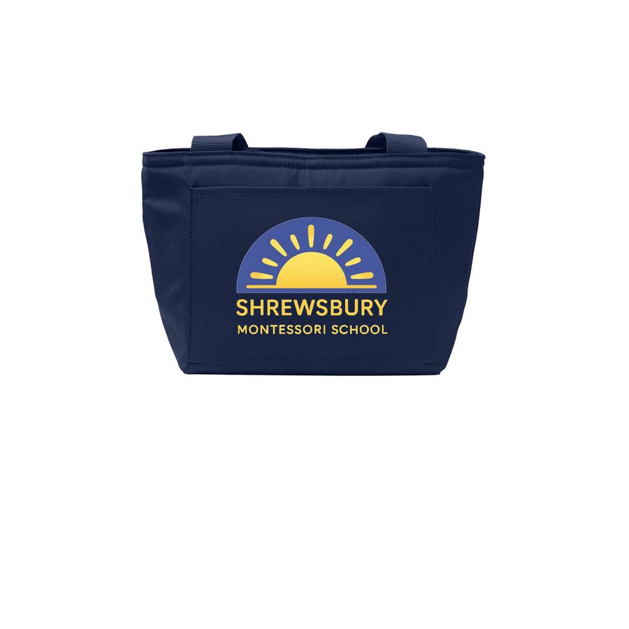 Lunch Bag, a River Blue Navy Insulated Lunch Tote