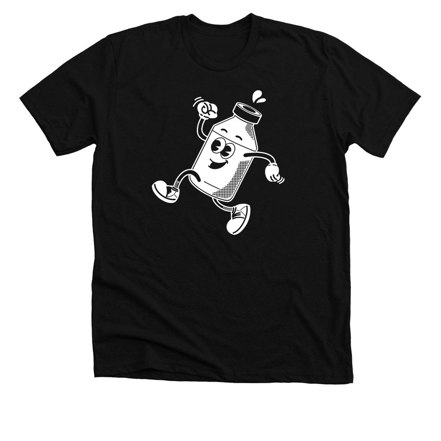 Insulin Vial Shirt, a Solid Black Blend Premium Unisex Tee