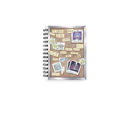 The Corkboard&nbsp;, a White Spiral Notebook