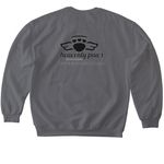 Got Treats?, a Charcoal Softstyle Crewneck Sweatshirt (back-view)