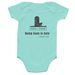 Farm Safety - Baby Buddy Seat Operator, a Chill Infant Onesie (back-view)