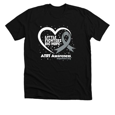 Hope4ATRT, a Solid Black Blend Premium Unisex Tee