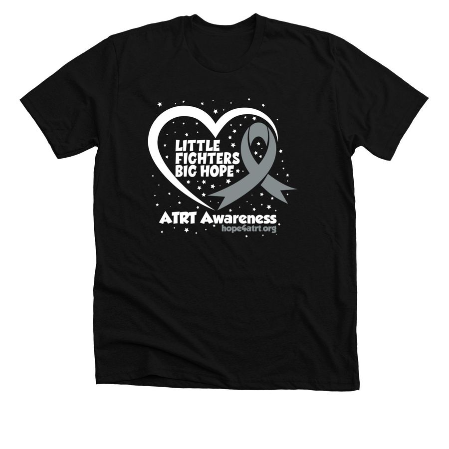 Hope4ATRT, a Solid Black Blend Premium Unisex Tee