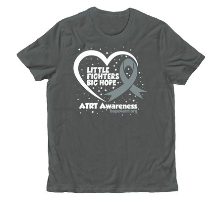 Hope4ATRT, a Terrain Grey Allmade Organic Cotton Unisex Tee