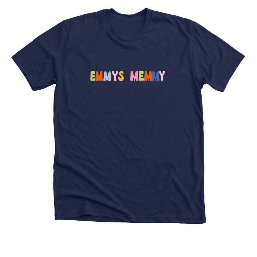 Emmy's Memmy, a Solid Navy Blend Premium Unisex Tee