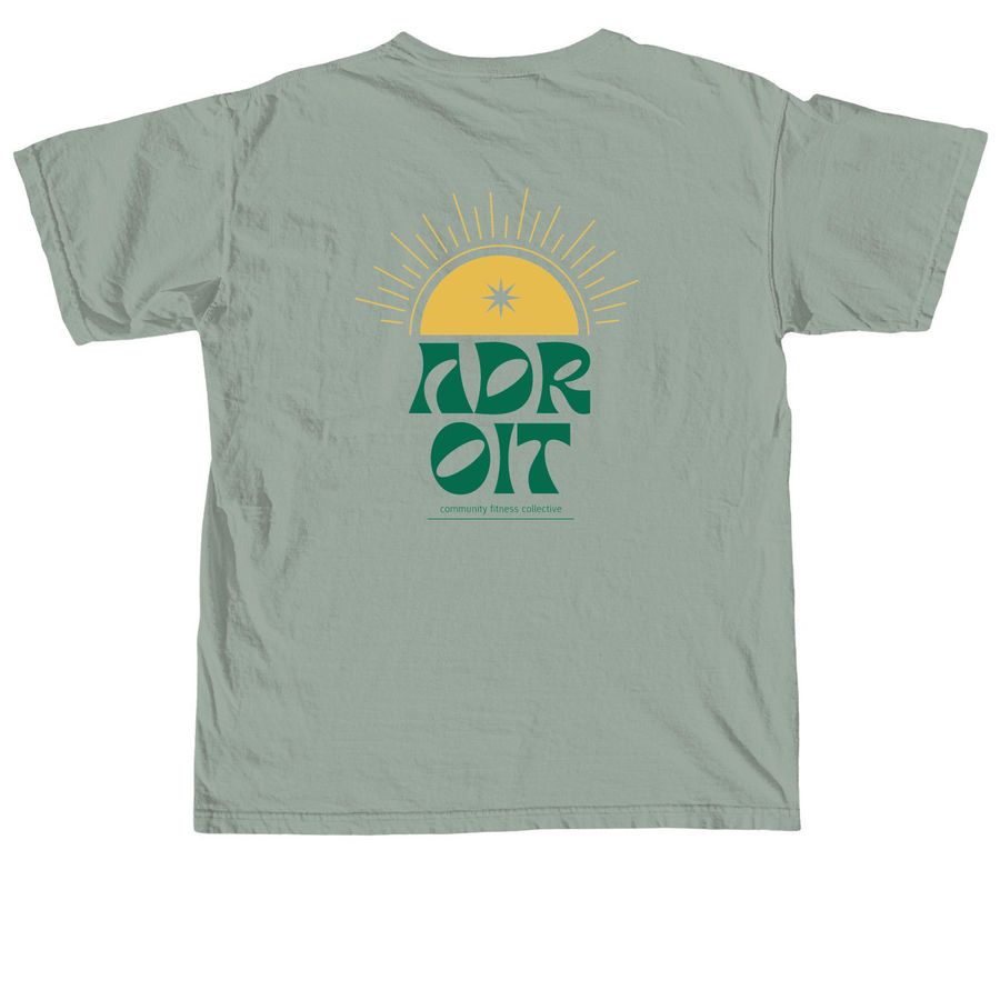The Sunrise Special (BACK DESIGN), a Bay Comfort Colors Unisex Tee