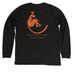 LCF Mother & Infant Tees, Tanks & Sweatshirts, a Solid Black Blend Premium Long Sleeve Tee (back-view)