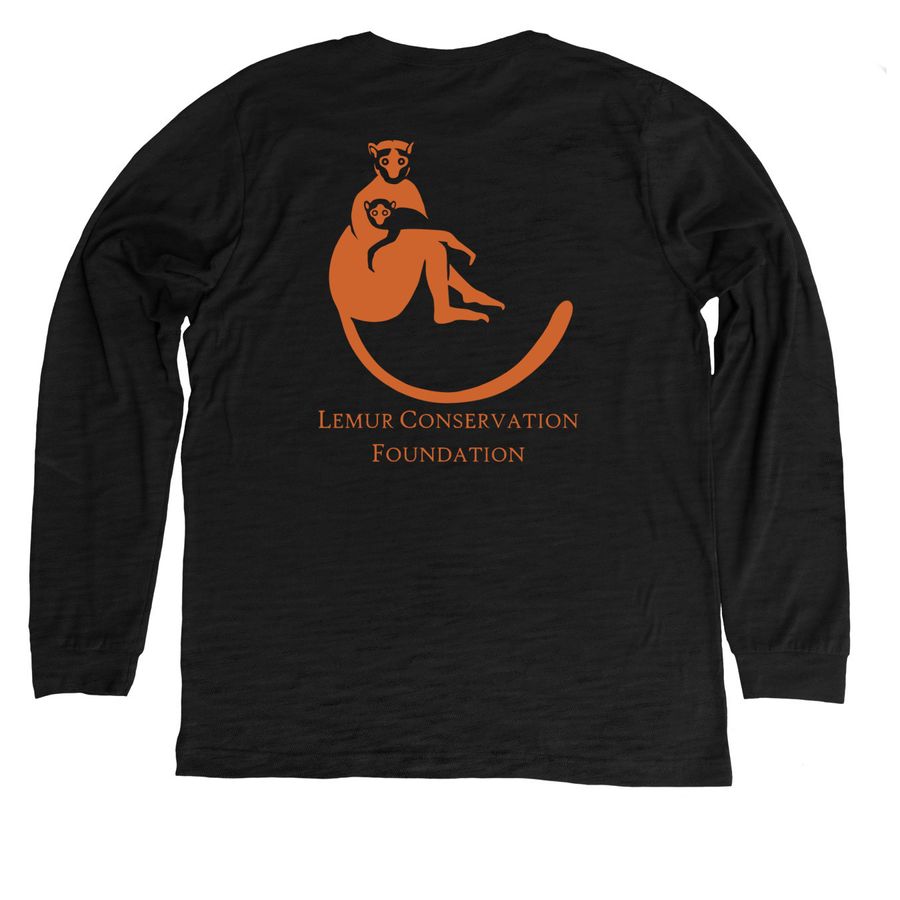 LCF Mother & Infant Tees, Tanks & Sweatshirts, a Solid Black Blend Premium Long Sleeve Tee (back-view)