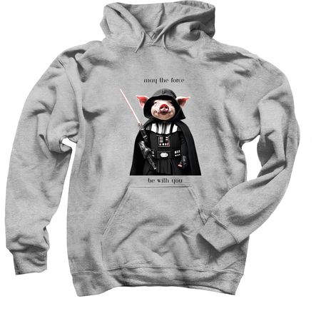 May the force, a Sport Grey Pullover Hoodie