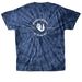 Training Humans To Speak Pet, a Navy Classic Tie Dye Tee (back-view)