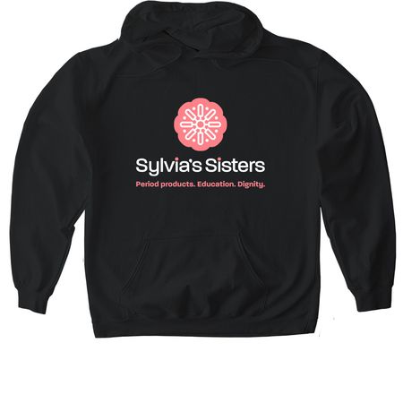 Sylvia's Sisters Logo&nbsp;, a Black Gildan Softstyle Pullover Hoodie