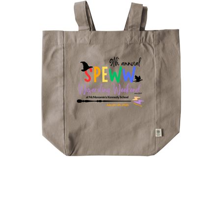 9th Annual Wizarding Weekend Tote, a Pumice Recycled Cotton Tote Bag