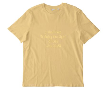 Job 33:28 Flower Cross, a Nispero Stanley/Stella Unisex Creator 2.0 Tee