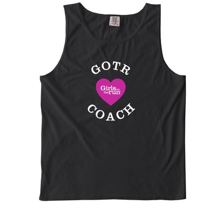 GOTR Coach, a Black Comfort Colors Tank Top