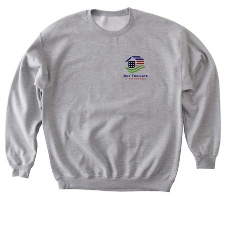 Building homes for veterans, a Sport Grey Softstyle Crewneck Sweatshirt