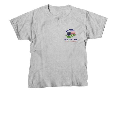Building homes for veterans, a Sport Grey Youth Unisex Tee