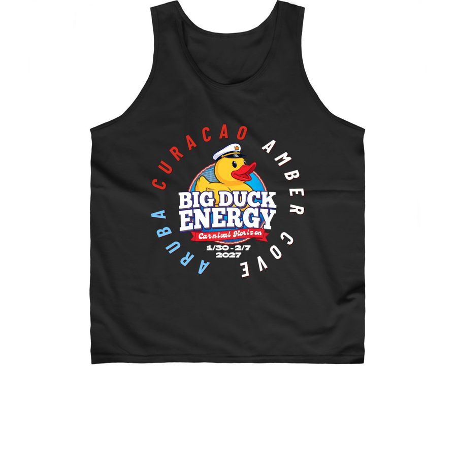 Sail away Tee, a Black Classic Unisex Tank Top