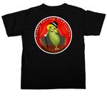 Pickle Babe, a Black Comfort Colors Unisex Tee (back-view)