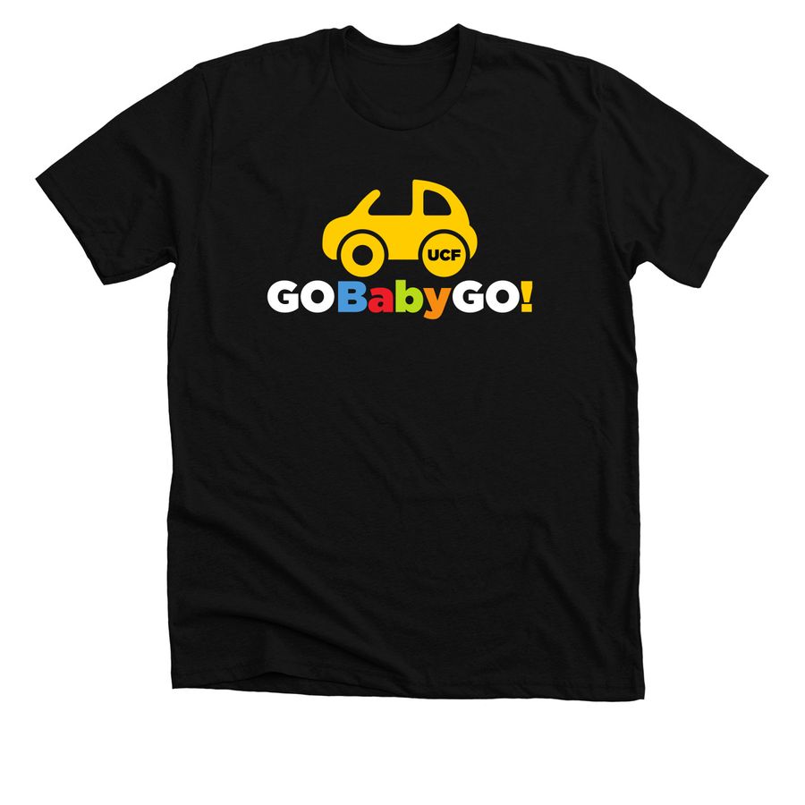 UCF Go Baby Go!&nbsp;, a Solid Black Blend Premium Unisex Tee