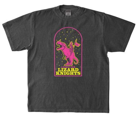 Ledbetter Lizard Knights, a Shadow Heavyweight Garment Dye Tee