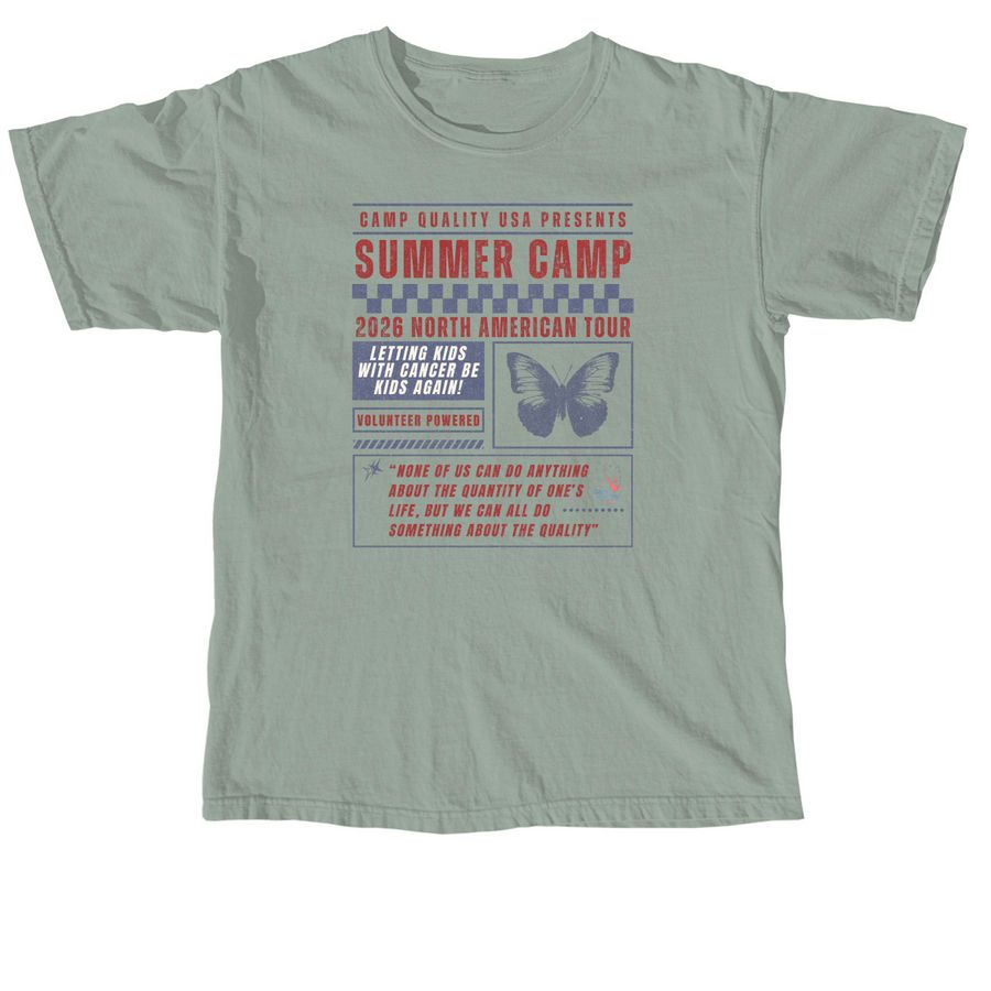 Summer Camp '26 Band Tee 2.0, a Bay Comfort Colors Unisex Tee