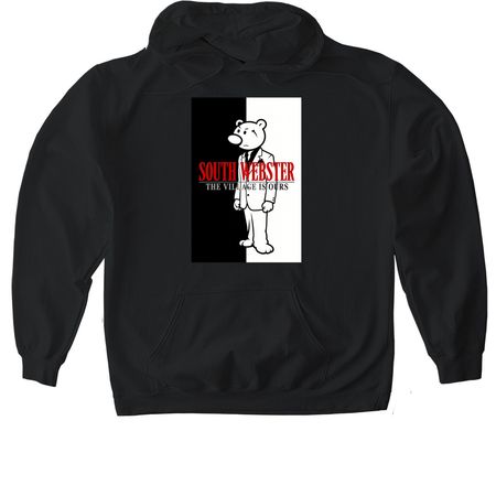 South Webster Basketball, a Black Gildan Softstyle Pullover Hoodie