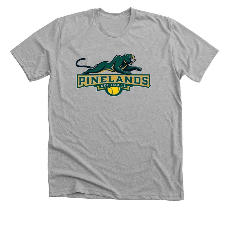 Pinelands Panthers, a Athletic Heather Premium Unisex Tee