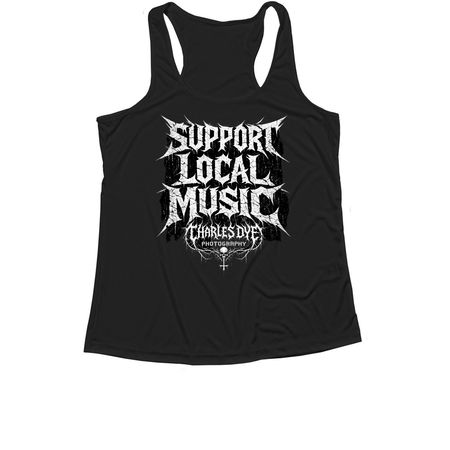 SLM Logo&nbsp;, a Black Women's Performance Tank