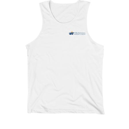 Rural Roots Run Deep, a White Premium Cotton Tank