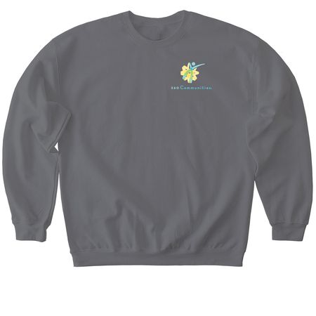 360 Crew Sweatshirt, a Charcoal Softstyle Crewneck Sweatshirt