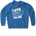Whale Shark - CCU Chapter, a Mindful Blue Stanley/Stella Unisex Cruiser 2.0 Pullover Hoodie (back-view)