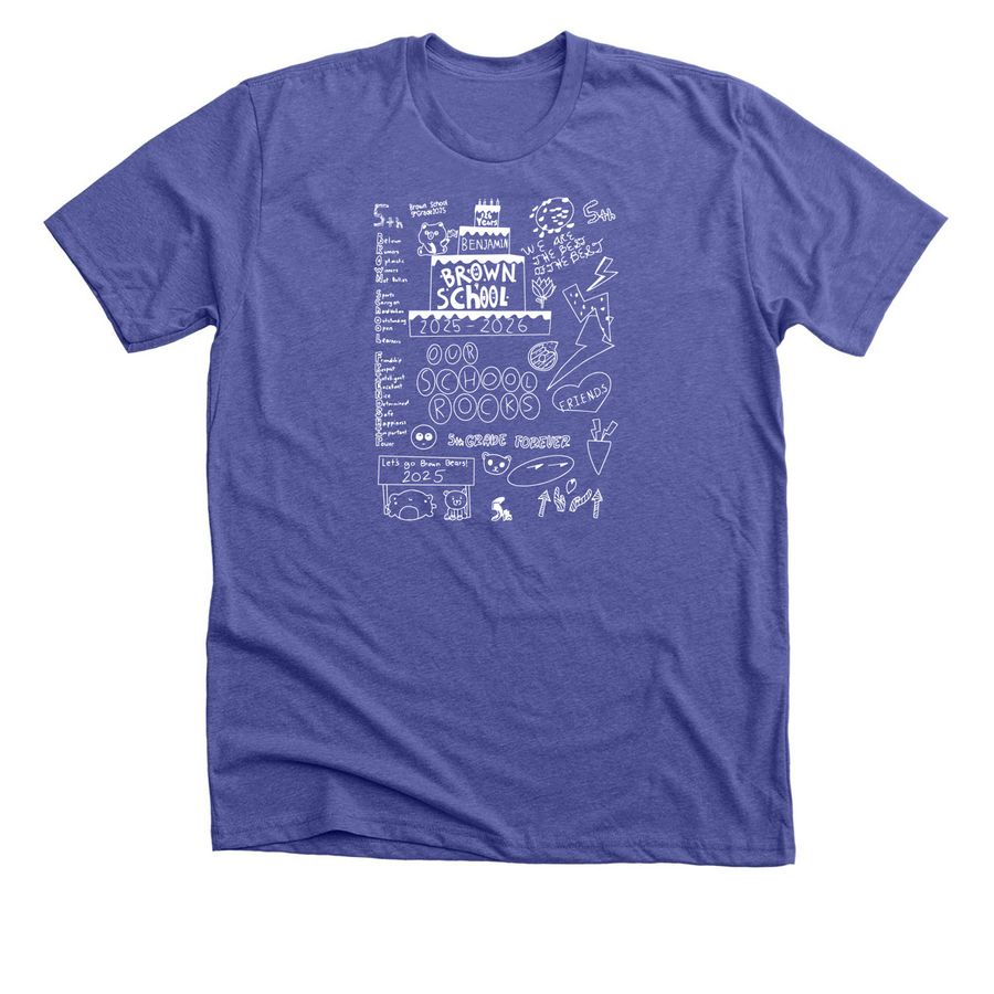 5th grade Davis design 2026, a Heather Lapis Premium Unisex Tee