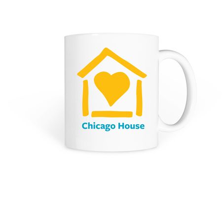 Chicago House and Social Service Agency, a White Coffee Mug