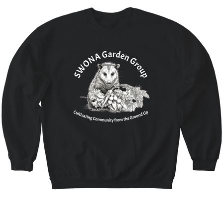 Garden Group Sweater, a Black Softstyle Crewneck Sweatshirt