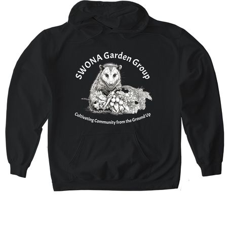 Garden Group Sweater, a Black Gildan Softstyle Pullover Hoodie