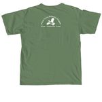 STBB Scaled Quail, a Hemp Comfort Colors Unisex Tee (back-view)