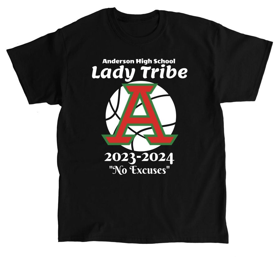 Anderson Lady Tribe '23-'24, a Black Classic Unisex Tee