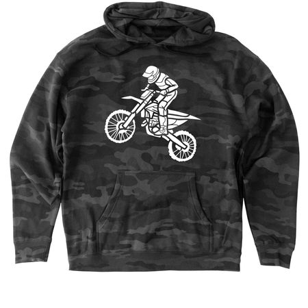 Walli Racing&nbsp;, a Black Camo Heavyweight Camo Pullover Hoodie