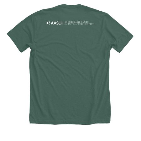 Deferred Maintenance, a Heather Forest Premium Unisex Tee (back-view)