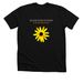 Black-Eyed Susans for Reparations, a Solid Black Blend Premium Unisex Tee