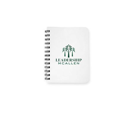 LM Journal, a White Spiral Notebook