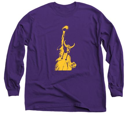SKOL Liberty, a Purple Classic Long Sleeve Tee