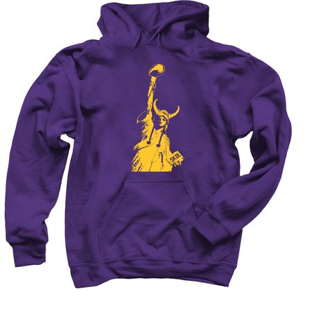 SKOL Liberty, a Purple Pullover Hoodie