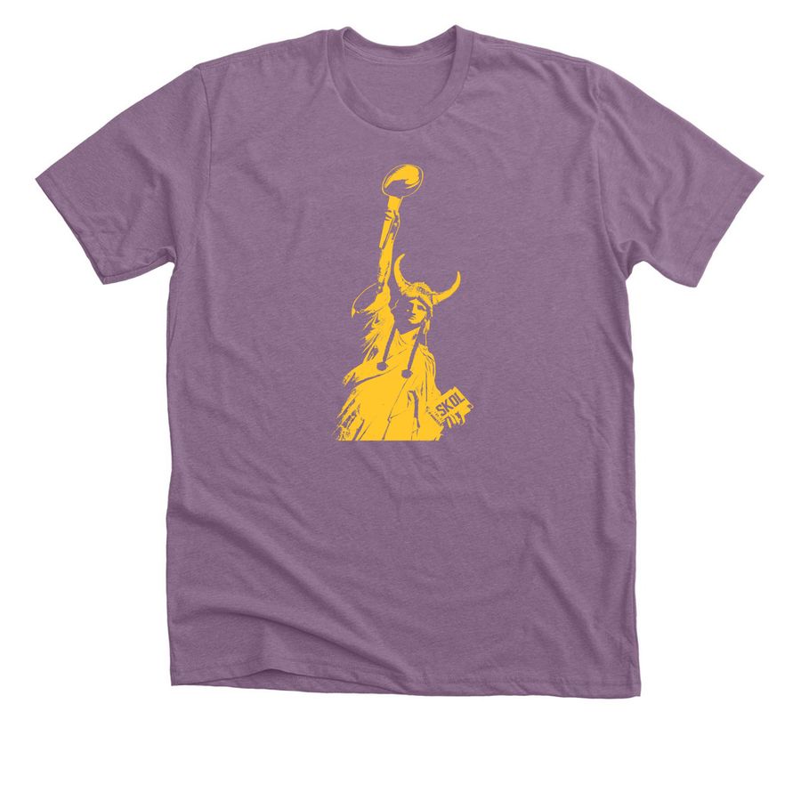 SKOL Liberty, a Heather Purple Premium Unisex Tee