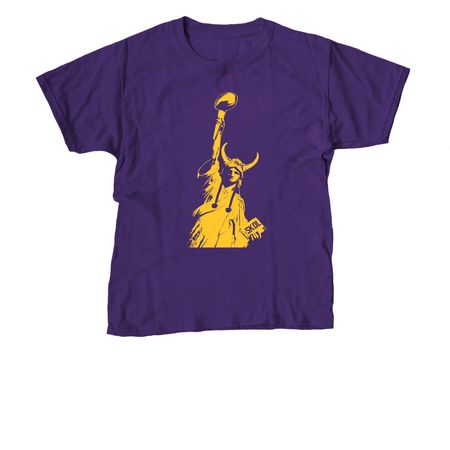 SKOL Liberty, a Purple Youth Unisex Tee